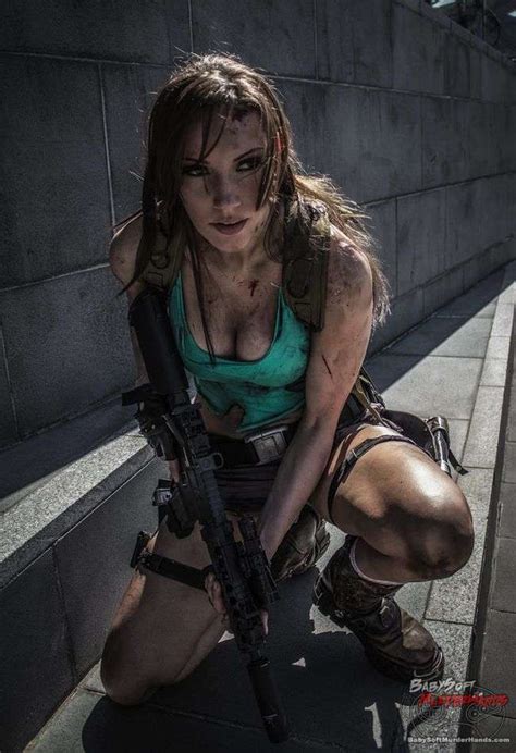 Bad Ass And Sexy Tomb Raider Lara Croft Cosplay