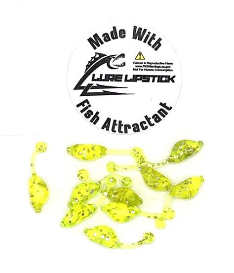 Infused 1 inch Baby Guppies 10 Pack- Neon Yellow – Lure Lipstick