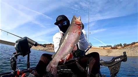 Rainbow Trout Fishing Lake Amador 10 26 24 YouTube