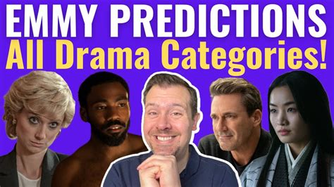 Emmy Predictions 2024 All Drama Series Categories Youtube