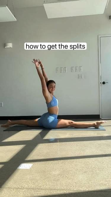 How To Get The Splits In One Day Yoga Videos Flexibility Workout