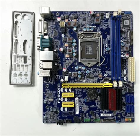 Motherboard Foxconn H Mxv H Mxv Lga Ddr I O Shield Cooler