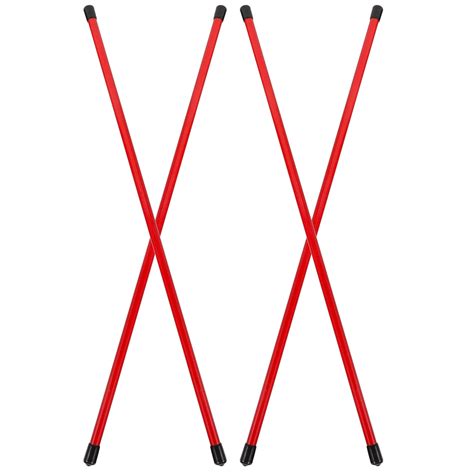 4 Pcs Golf Direction Stick Alignment Rod Drills Golfs Training Aids