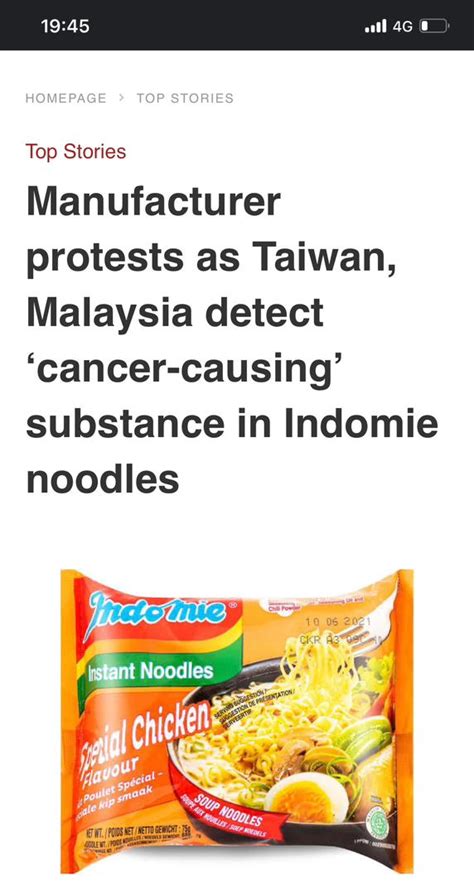 Saint Johnpaul On Twitter Rt Four Unit Stop Eating Indomie It