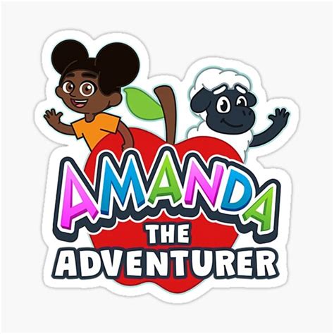 Amanda The Adventurer Logo Sticker For Sale By Cloutdesigner Redbubble