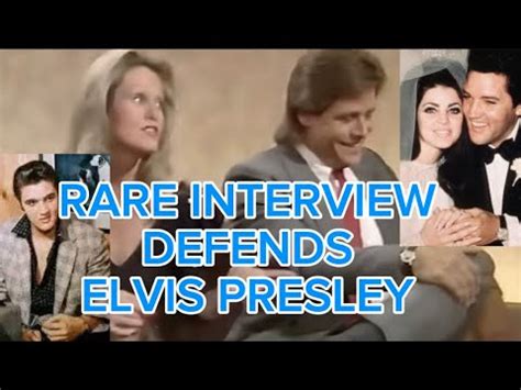 RARE INTERVIEW SUZANNE LEIGH DEFENDS ELVIS PRESLEY FANS SEARCH FOR