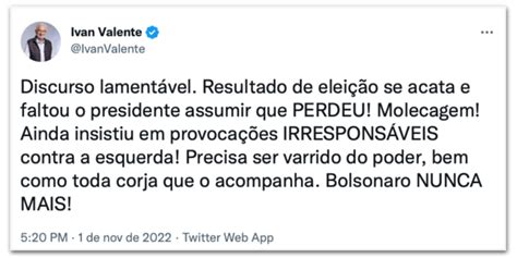 “pequeno Trágico E Curto” Leia Reações Ao Discurso De Bolsonaro