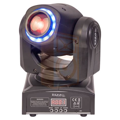 Ibiza Light Mhspot Fx Led Moving Head Met Dmx Besturing