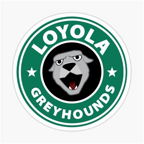 "Greyhounds - Loyola University Maryland" Sticker by bsmit | Redbubble