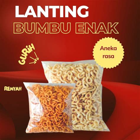 Jual Lanting Bumbu Rasa Bawang Khas Kebumen Asli Kemasan Kg Termurah