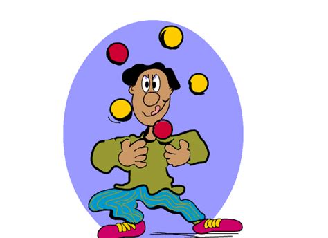 Children Clipart - juggler_animation - Classroom Clipart