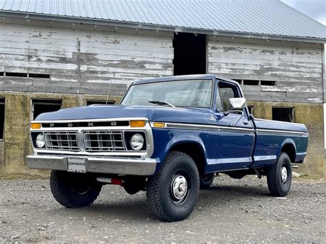 Midnight Blue 1977 Ford F 150 Is One Cool And Unique Vintage Hauler