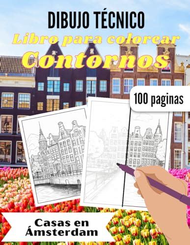 Libro Da Colorare Per Adulti Case Ad Amsterdam Oltre Pagine Da