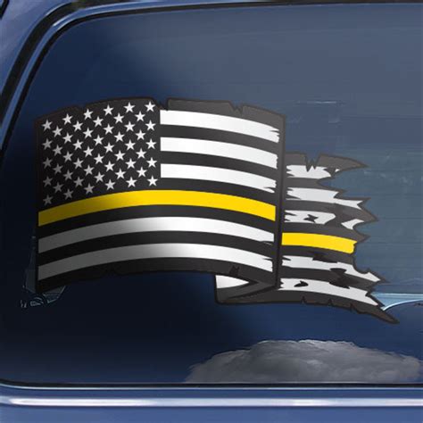 Thin Yellow Line Tow Truck Driver Distressed American Flag Etsy