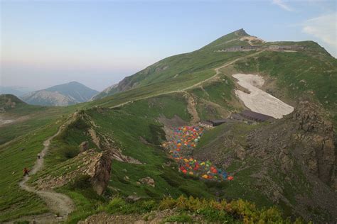 【北アルプス】バスで行く白馬岳 テント泊登山 白馬大池と夕焼けの絶景！ │ 今日という日を忘れずに