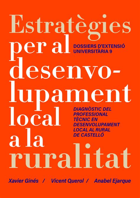 PDF Estratègies per al desenvolupament local a la ruralitat