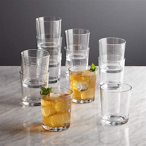 Rings Double Old Fashioned Glass Reviews Crate And Barrel