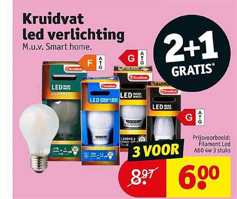 Kruidvat Led Verlichting Aanbieding Bij Kruidvat Folders Nl