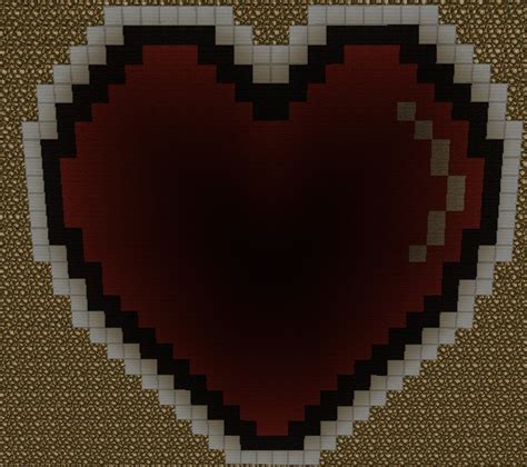 Minecraft Heart By Kuuonn On Deviantart