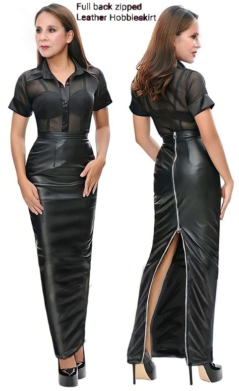 Leather Wear Sexy Leather Leather Fashion Bodycon Fashion Skirt Fashion Sexy Skirt Dress