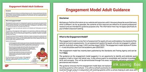 What Is The Engagement Model Answered Twinkl Teaching Wiki