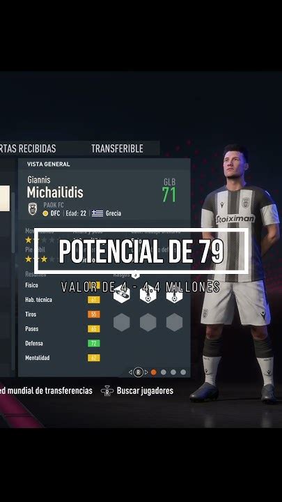 Jóvenes Promesa De Grecia Parte 2 Fifa 23 Modo Carrera Shorts