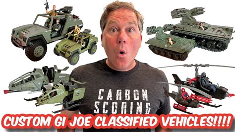 We Need These Gi Joe Classified Vehicles Youtube