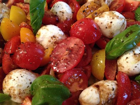 Salade Tomate Mozzarella Les Papilles De Karen