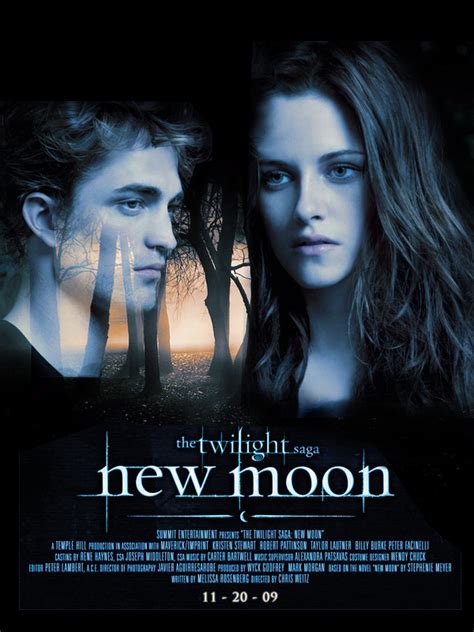 New Moon Poster - Twilight Series Fan Art (6258508) - Fanpop