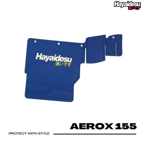 Don T Miss Order Hayaidesu Mudflap Aerox Oldconnected Premium Mud