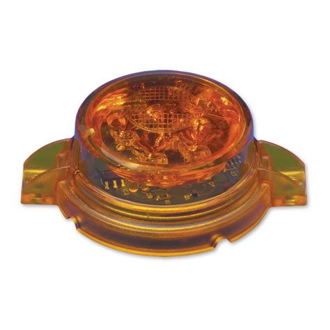 Led Amber Flashing Warning Light Model 146