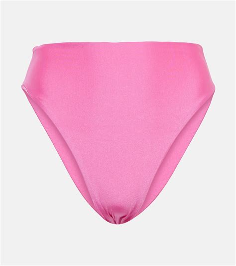 Incline High Rise Bikini Bottoms In Pink Jade Swim Mytheresa