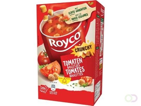 Royco Minute Soup Tomaat Met Balletjes Pak Van Zakjes Office Deals Nl