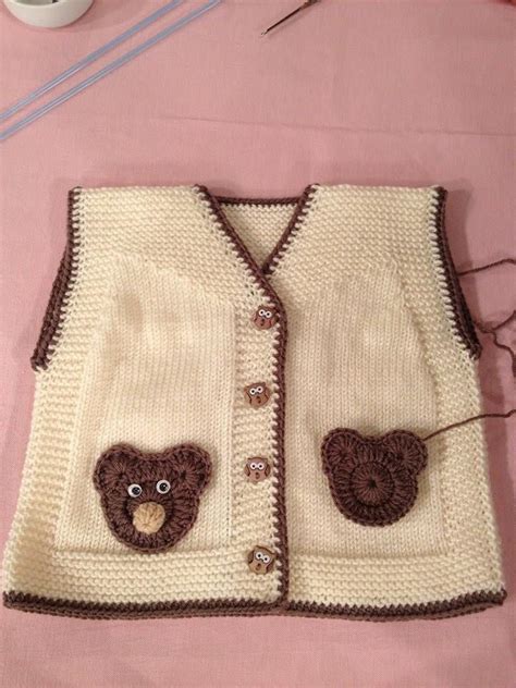 derya baykal kolay bebek yelegi yapimi Örgü modelleri Baby knitting