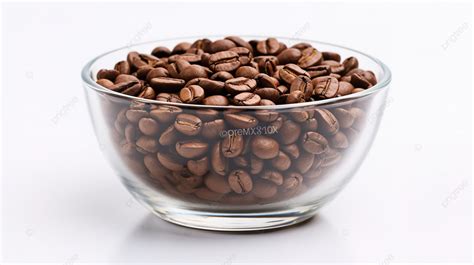 Aesthetic Presentation Roasted Coffee Beans Encased In A Transparent