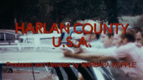 HARLAN COUNTY USA Trailer - Harlan County USA - The Criterion Channel