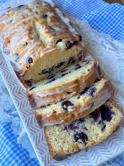 Blueberry Loaf Cake The Southern Lady Cooks