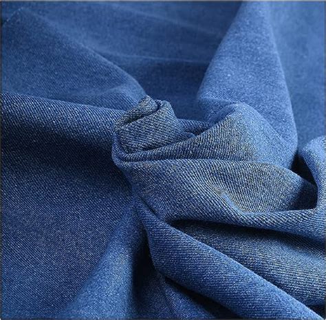 Plain Silky Denim Fabric For Jeans Packaging Type Roll At Rs 150