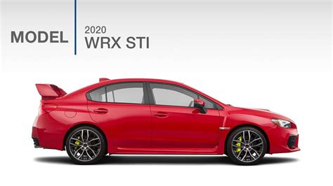 2020 Subaru Wrx Sti Model Review Youtube