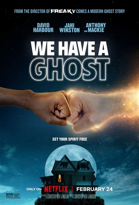 Christopher Landon's We Have a Ghost debuting on Netflix in February