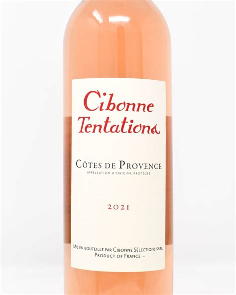 Clos Cibonne Cibonne Tentations Cotes De Provence Rose 2021