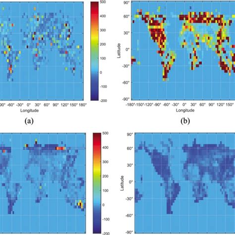 The Global Geographical Distribution Of The Average 2005 2011 Percent Download Scientific