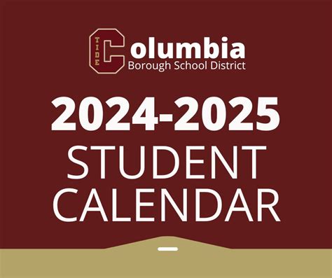 Columbia School District Calendar 2024 2025 - Kati Sascha