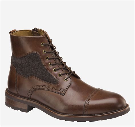 Fullerton Cap Toe Boot Johnston And Murphy