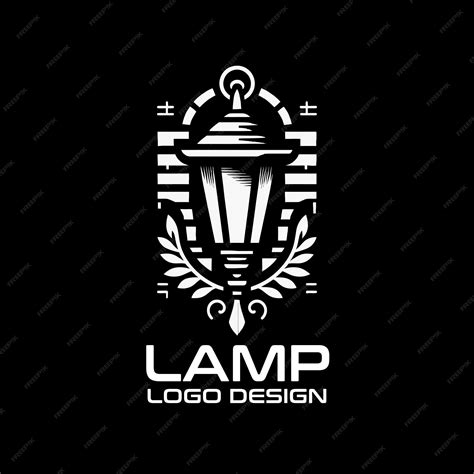 Premium Vector Lamp Vector Logo Design