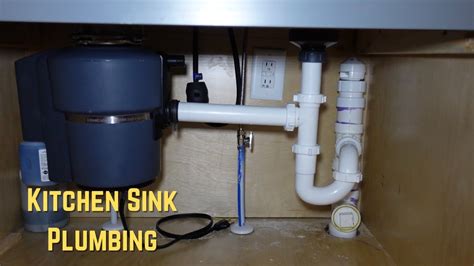 Double Sink Garbage Disposal Plumbing Diagram Kitchen Sink P