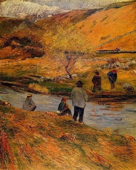 Art Infinitus On Instagram Paul Gauguin Breton Fisherman 1888