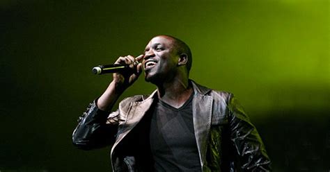 Akon right now is a sample - lasemscreen