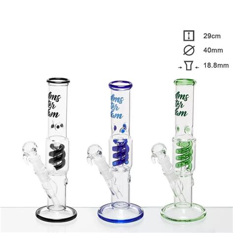 Bongo Glass Amsterdam Ze Spiralnym Perkolatorem Wys Cm Szlif