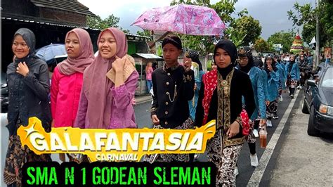 Karnaval Sma N 1 Godean Tetep Cantik Cantik Walau Hujan Angin Youtube